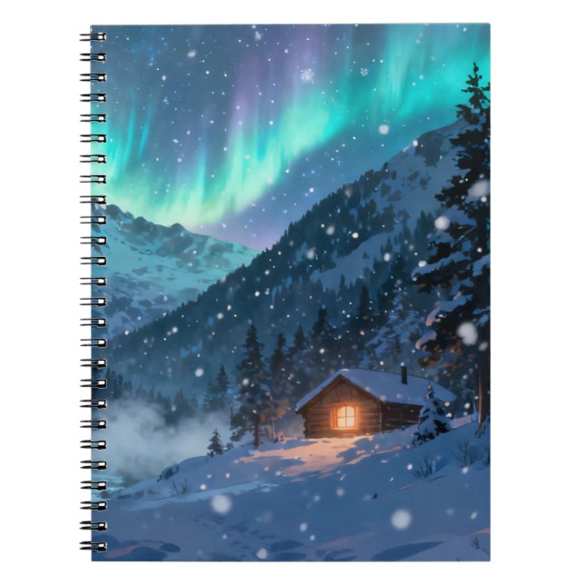 Caderno Espiral Cabana Aurora (Frente)