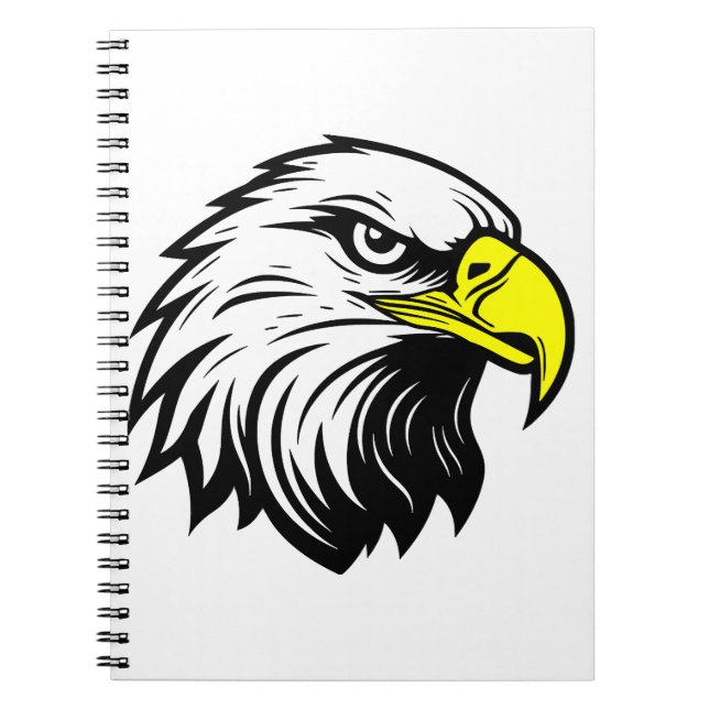 Caderno Espiral Cabeça de águia (Frente)