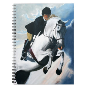 Caderno Espiral Cabeça de Cavalo Branco