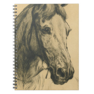 Caderno Espiral Cabeça de Cavalo por Heywood Hardy