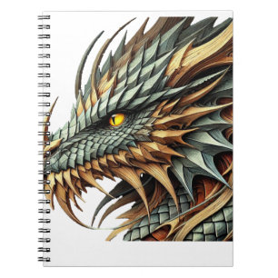 Caderno Espiral Cabeça de Dragão