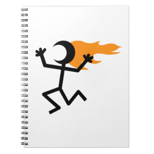 Caderno Espiral Cabeça de Flaming