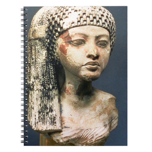 Caderno Espiral Cabeça de uma princesa da família de Akhenaten, N (Frente)