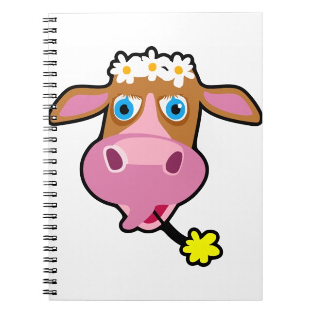 Caderno Espiral Cabeça de Vaca (Frente)