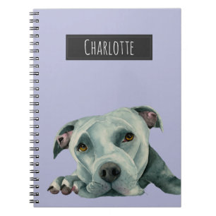 Caderno Espiral Cabeça grande de Ol - o cão que pinta adiciona