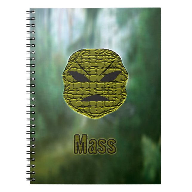 Caderno Espiral Cabeças Voodoo ~ Pântano (Frente)