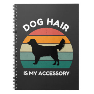 Caderno Espiral Cabelo de Cachorro é Meu Acessório - Design Divert