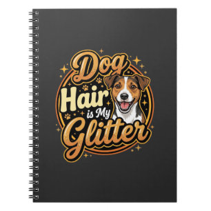 Caderno Espiral Cabelo de Cachorro é o Meu Brilho Amante de Cachor