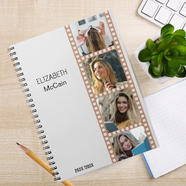 Caderno Espiral Cabine de Foto Cinza - Personalizada Moderna e Ten