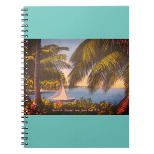 Caderno Espiral Cabo Rojo, Porto Rico - Praia em Joyuda
