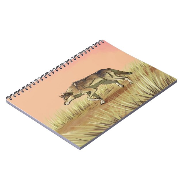 Caderno Espiral Caça ao amanhecer (Left Side)