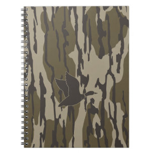 Caderno Espiral Caça ao Pato de Camo da Velha Escola