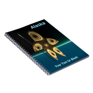 Caderno Espiral Caçador Inuit Fractal