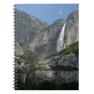 Caderno Espiral Cachoeira de Yosemite III do Parque Nacional de Yo