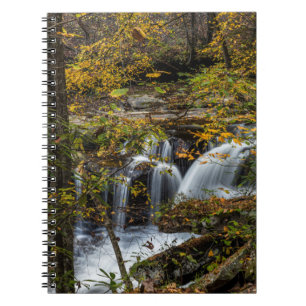 Caderno Espiral Cachoeira do Dunloup Creek West Virginia
