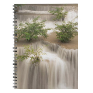 Caderno Espiral Cachoeira Huai Mae Khamin Tailândia