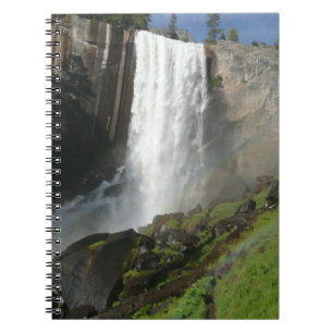 Caderno Espiral Cachoeira Vernal I no Parque Nacional de Yosemite
