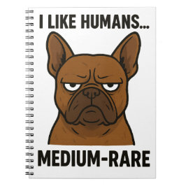 Caderno Espiral Cachorro Assustado. Animais antissociais