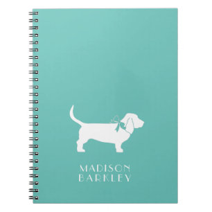 Caderno Espiral Cachorro Cachorro Basset