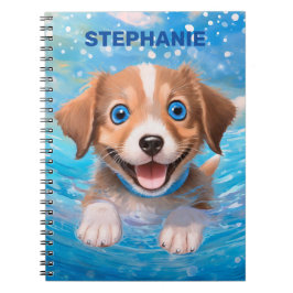 Caderno Espiral Cachorro Cachorro Cachorro Cachorro Personalizado 