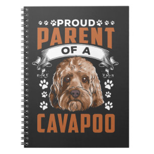 Caderno Espiral Cachorro Cachorro Pai Cute Proprietário