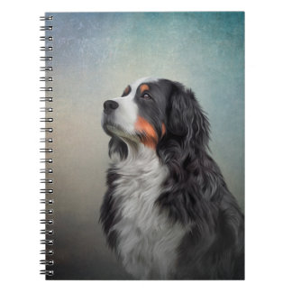 Caderno Espiral Cachorro da Montanha Bernese