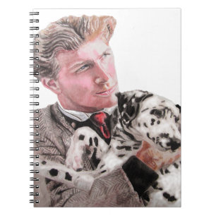 Caderno Espiral Cachorro Dalmaciano Cachorros Bonitos
