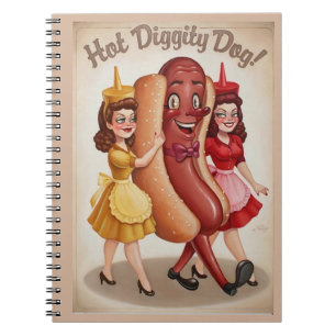 Caderno Espiral Cachorro de beleza!