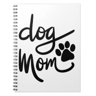 Caderno Espiral Cachorro Engraçado Mãe