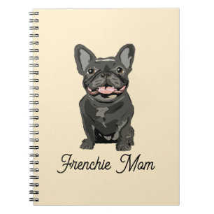 Caderno Espiral Cachorro fofo, bulldog francês