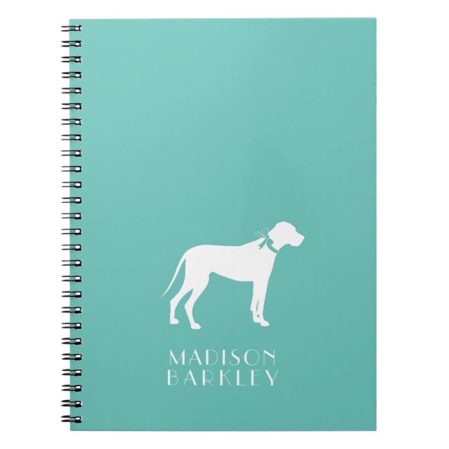 Caderno Espiral Cachorro Grande (Frente)