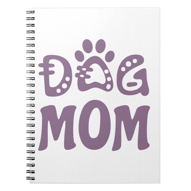 Caderno Espiral Cachorro Mãe (Frente)