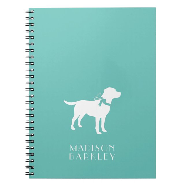 Caderno Espiral Cachorro Negro Puppy (Frente)