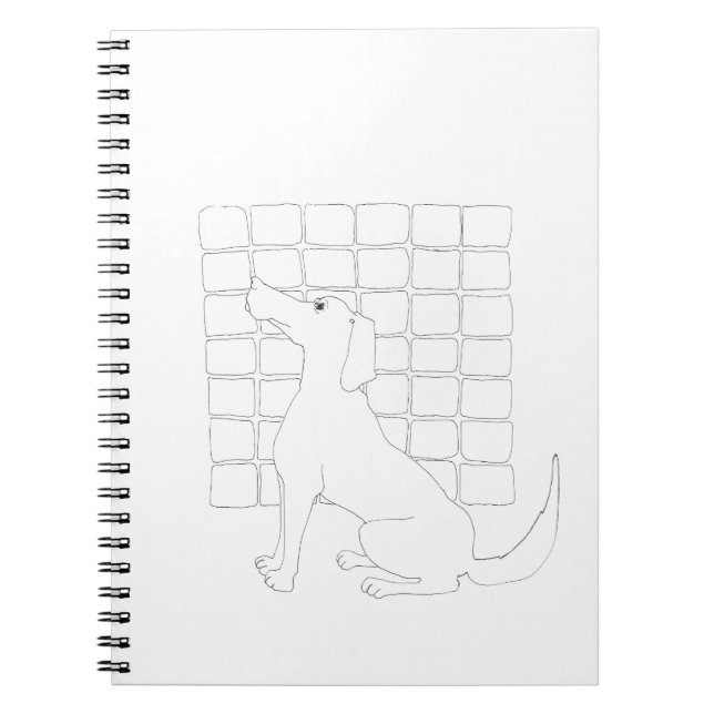 Caderno Espiral Cachorro Original Desenho Chinês Ano 2018 NotaB (Frente)