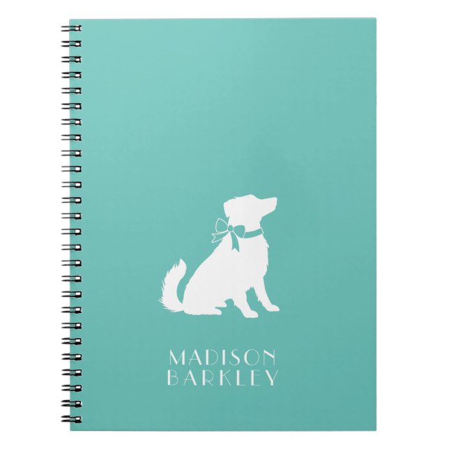 Caderno Espiral Cachorro-pastor australiano (Frente)