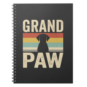 Caderno Espiral Cachorro Retro Vintage Grand Paw