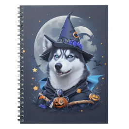 Caderno Espiral Cachorro Rouco Encantado: Delícia Mágica do Hallow