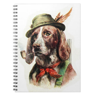 Caderno Espiral Cachorro VTG com notebook espiral Pipe