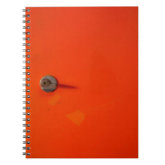 Caderno Espiral Cacifo alaranjado