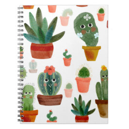 Caderno Espiral Cacto picante