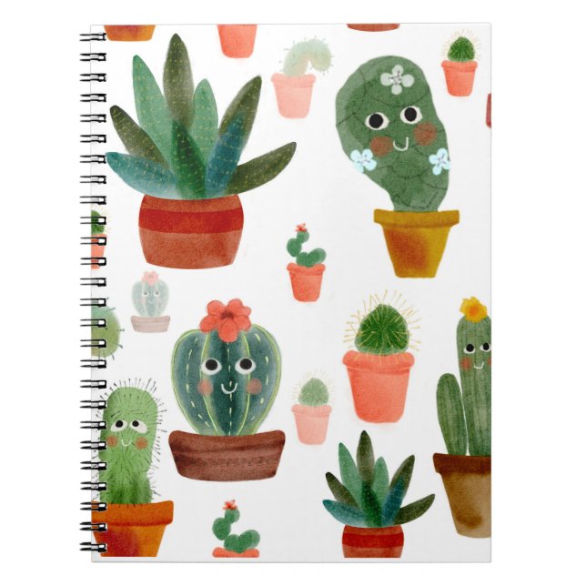 Caderno Espiral Cacto picante (Frente)