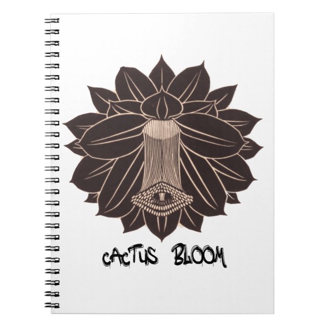 Caderno Espiral Cactus Bloom (Frente)
