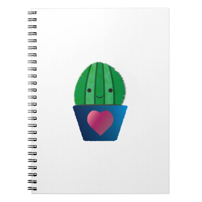 Caderno Espiral Cactus De Amor (Frente)