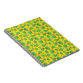 Caderno Espiral Cactus Me Outside (Amarelo) - Notebook