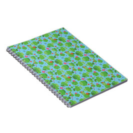 Caderno Espiral Cactus Me Outside (Azul) - Notebook