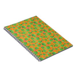 Caderno Espiral Cactus Me Outside (Laranja) - Notebook