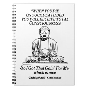 Caderno Espiral Caddyshack Eu Tenho Isso Para Mim