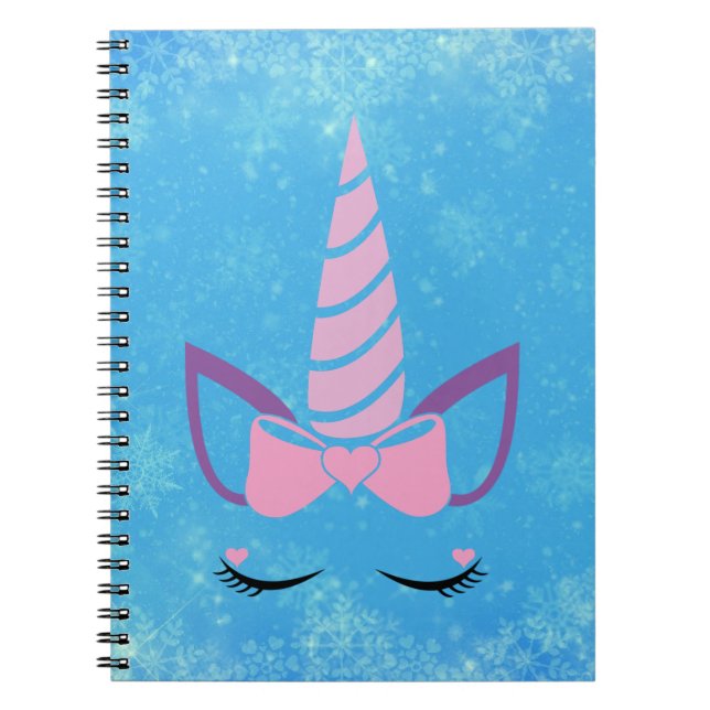 CADERNO ESPIRAL CADERNETAS UNICÓRNIO (Frente)