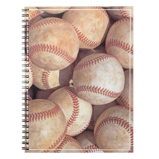 Caderno Espiral Caderno-Basebol (Frente)