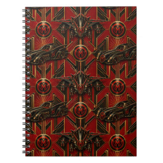 Caderno Espiral caderno/diário de patrulha noturna/veículo munkus